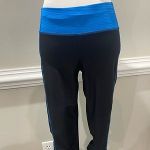 Blue & Black Xersion capris